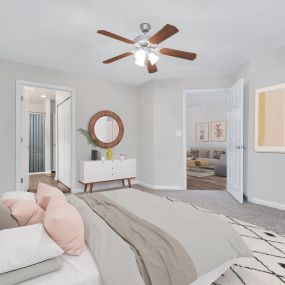 Traditional Style Bedroom at Camden Lake Pine