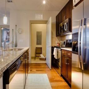 Kitchen With Stainless Steel Appliances