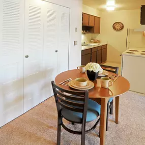 Kitchen and Dining Area