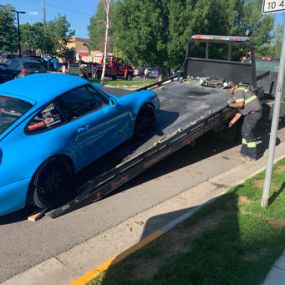 Do you drive a Corvette or another low-profile vehicle? These vehicles tend to ride low to the ground. We use a combination of a ramping system and a flatbed that can accommodate your towing needs. call Bozeman Road Rescue
