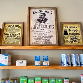 At Davis Drug Company, we believe in supporting our customers' health by going above and beyond. Our pharmacy in Benson, NC, delivers the personal touch that big chain pharmacies lack. We offer free local delivery up to 10 miles away, a free vitamin program for children and seniors, and personal service. Pick up your essentials, while we are preparing your prescriptions! Located conveniently by Food Lion, visit us to grab your medication, restock your elderberry syrup, or get your flu shots.