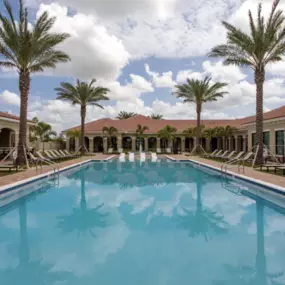 resort-style pool with sun deck at The Atlantic Palms at Tradition