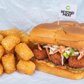 Beyond® The Hot Chick Combo - beyond® The hot chick sandwich with a choice of fries, tots, hot fries or hot tots