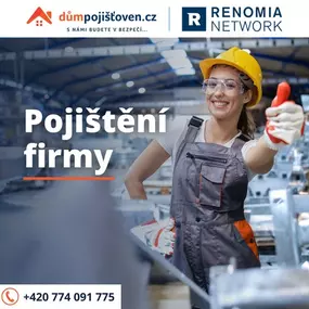 Pojištění firmy – Vaše podnikání v bezpečí!

Víme, že každá firma čelí různým rizikům. Ať už jde o malý podnik nebo velkou korporaci, naše pojištění firmy je zde, aby chránilo váš byznys před nepředvídatelnými událostmi. Nabízíme širokou škálu řešení, která jsou navržena tak, aby vyhovovala specifickým potřebám vašeho podnikání.

Komplexní ochrana pro všechny aspekty vaší činnosti
Flexibilní pojistné plány přizpůsobené vaší firmě
Rychlá a efektivní pomoc v případě pojistné události
Odborné porad