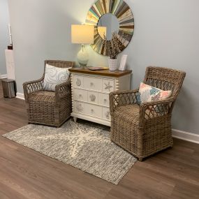 New Life Aesthetics in Raleigh NC - Reception Area Chairs