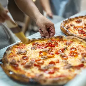 Rosalie Pepperoni and Sausage Pizza