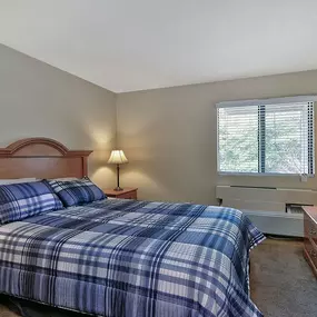 Bedroom with Large Windows