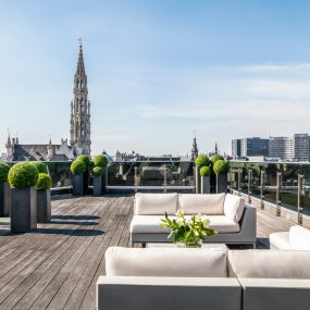 Terrace of Grand Place Suite at Warwick Brussels Hotel