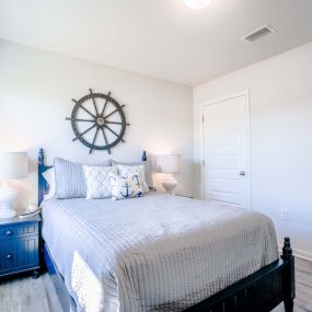 Table Lamp In Bedroom at Sunset Village, Panama City, Florida