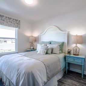 Comfortable Bedroom With Window at Sunset Village, Panama City, FL