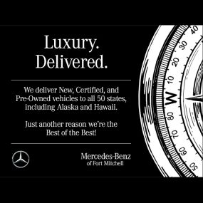 Luxury Delivered!  Mercedes-Benz of Fort Mitchell, Kentucky - New Mercedes-Benz Sales - Call (859) 331-1500 - This our Jeff Wyler Mercedes-Benz of Ft. Mitchell, just over the river from Cincinnati, Ohio  #MBFtMitchell