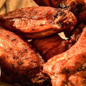 Our OTB smoked wings are award-winning!