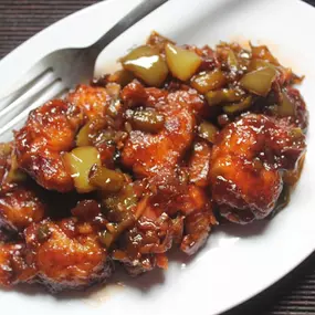 Shrimp  Manchurian