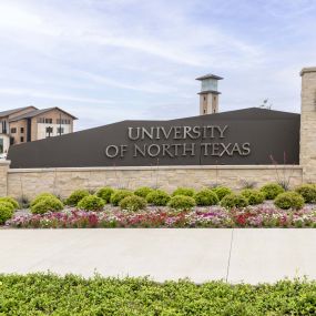 University of North Texas Frisco campus near Camden Panther Creek apartments in Frisco, TX
