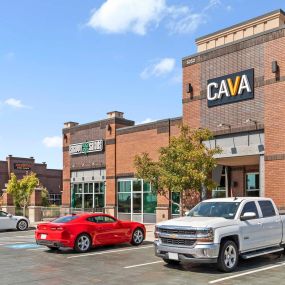 Cava and Snappy Salads restaurants near Camden Panther Creek