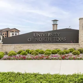 University of North Texas Frisco campus near Camden Panther Creek apartments in Frisco, TX