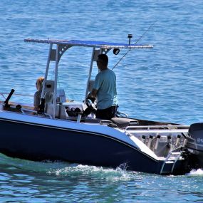 Air conditioned covered boat storage