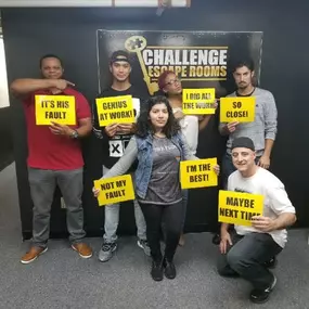 Team outing at an Escape Room!