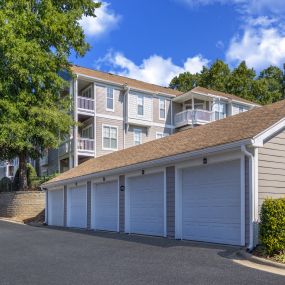 Detached garages available to rent at Camden Sedgebrook in Huntersville NC