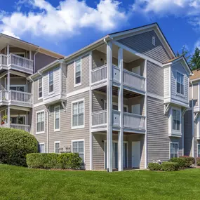 Private balconies at Camden Sedgebrook in Huntersville ,NC