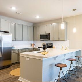 Large Kitchens at Central Island Apartments
