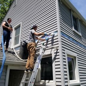 RetroFoam Injection Foam allows homeowners to upgrade the insulation in their home without having to fully remodel. Our crews are trained to leave your home looking like it did before we came.