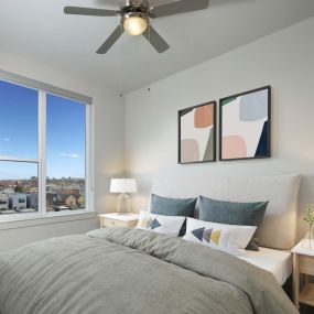 Spacious Bedroom at Camden Rino Apartments in Denver, CO