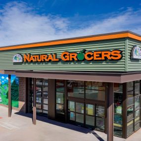 A nearby local grocery store called Natural Grocers