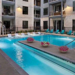 Heated Pool at Camden RiNo Apartments in Denver, CO