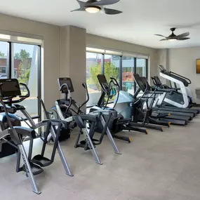 24-Hour Fitness Center with Cardio Equipment