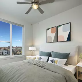 Spacious Bedroom at Camden Rino Apartments in Denver, CO