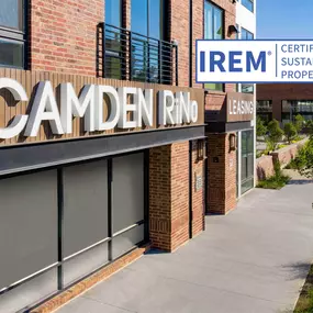 Camden RiNo is an IREM Certified Sustainable Property