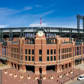 Coors Field near Camden Rino Apartments in Denver, CO