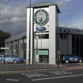 Out the front of FordStore Old Trafford