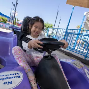 Guest Riding Kiddie Gokarts