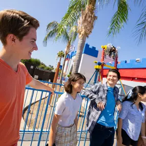 Guests enjoying the park