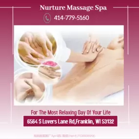 Massage techniques are commonly applied with hands, fingers, 
elbows, knees, forearms, feet, or a device. 
The purpose of massage is generally for the treatment of 
body stress or pain.