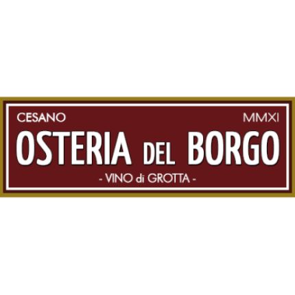 Logotipo de Osteria del Borgo