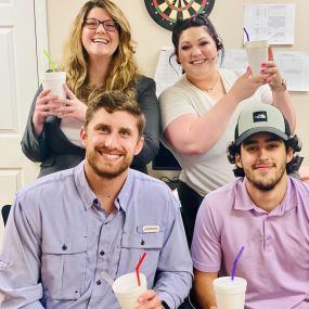 What does Friday Fun-Day look like at Blake Barbo State Farm?? It looks like Snow Cones and happy faces! What a great way to start the weekend