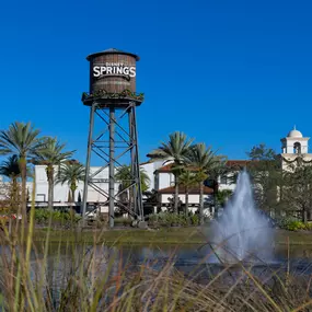 Disney Springs near Camden Hunter's Creek apartments in Orlando, Florida.