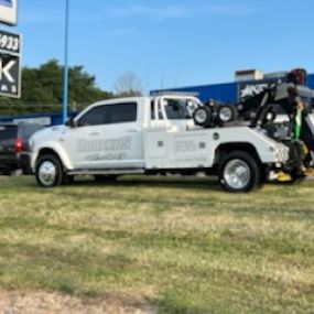 We offer comprehensive towing services!