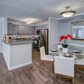 Dinning Area at Crestmark Home Apartments