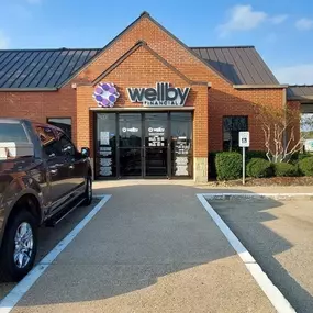 Outside of Wellby Financial League City West credit union branch