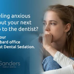 Avoiding dentist because of dental anxiety can lead to sever dental problem. Never miss dental appointment because of dental anxiety. Stay anxiety free with Sedation Dentistry from Sanders Family Dental in Lombard IL.