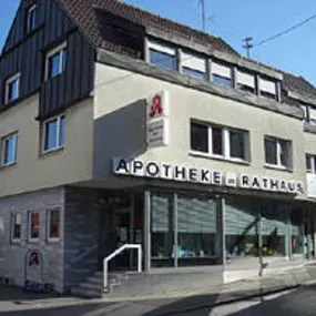 Aussenansicht der Apotheke am Rathaus