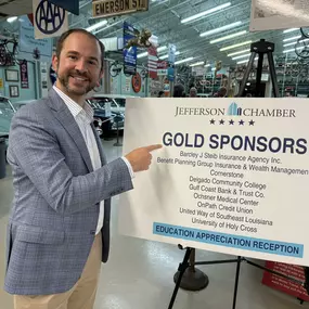Yesterday, we had the privilege of sponsoring the Jefferson Chamber Education Reception—a wonderful event dedicated to honoring the hardworking educators who make a difference in the lives of our parish’s children!
#statefarm #homeowners #flood #harahanins #bsteibsf #auto #condo #renters #barcleysteibstatefarm #insurance #lifeinsurance