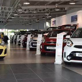 Inside the Kia Hull dealership