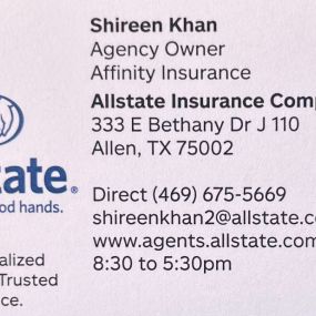 Bild von Shireen Khan: Allstate Insurance