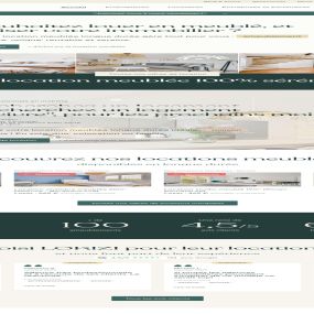 Charte graphique du site https://lokizi.fr développé par notre agence web