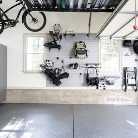 Storing your equipment in the garage is a great way to free up space in your home or workspace. Our team would love to help you reduce clutter and create an organized and secure garage, so that your stuff is safe and in good condition all year long.